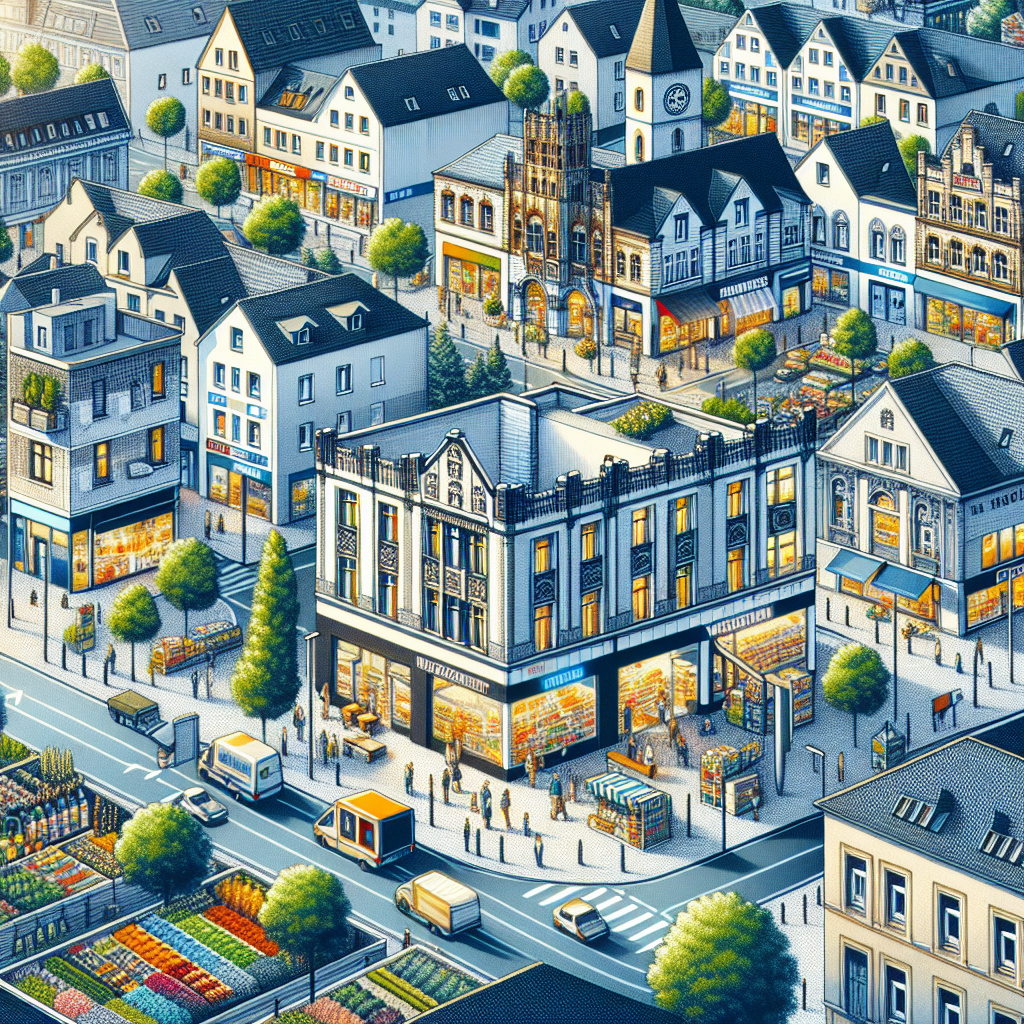 Einfluss von Einkaufsmöglichkeiten auf Immobilienpreise in Cottbus Branitz